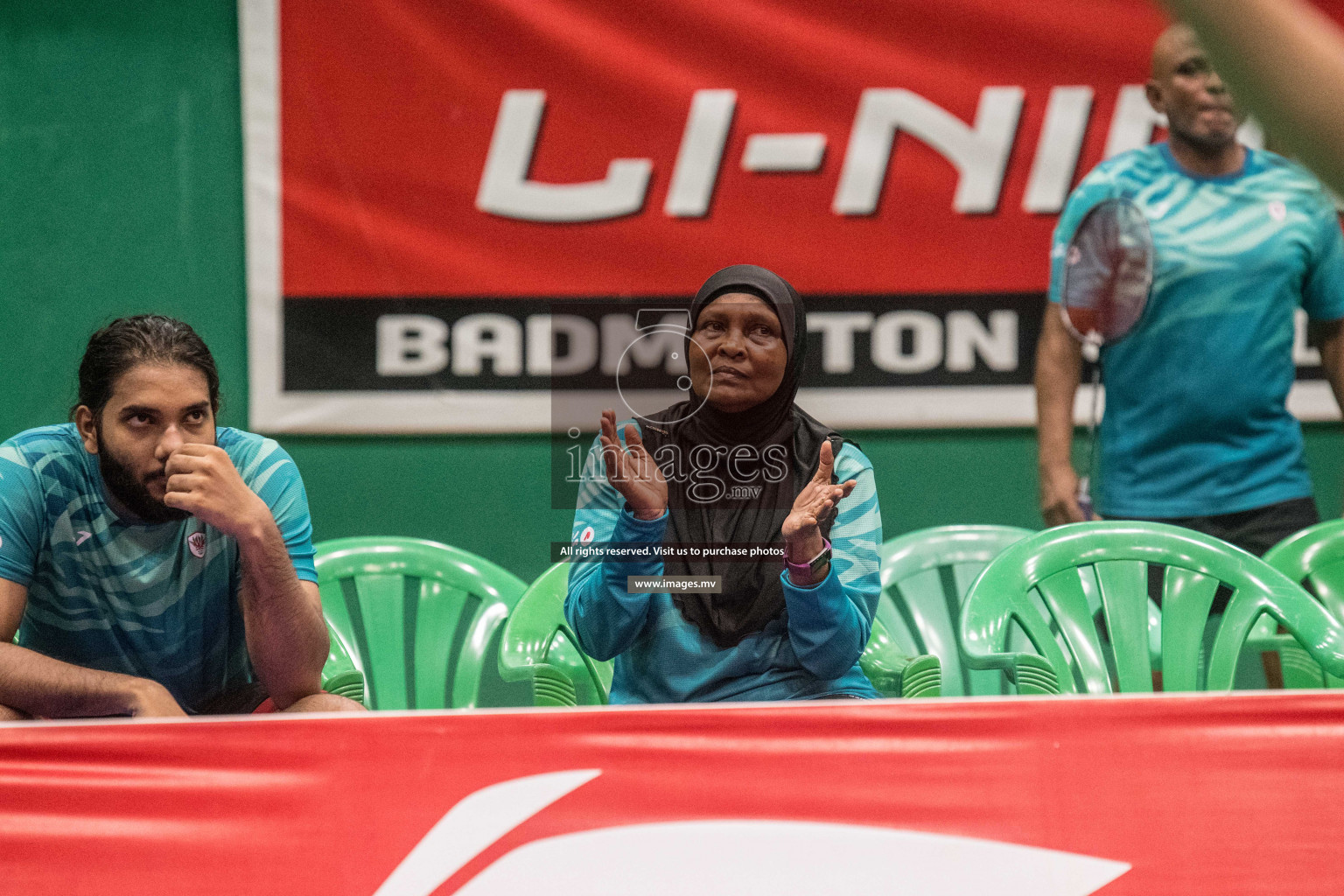 Day 3 of Badminton association mixed group championship 2021 held in Male', Maldives Photos by Nausham Waheed