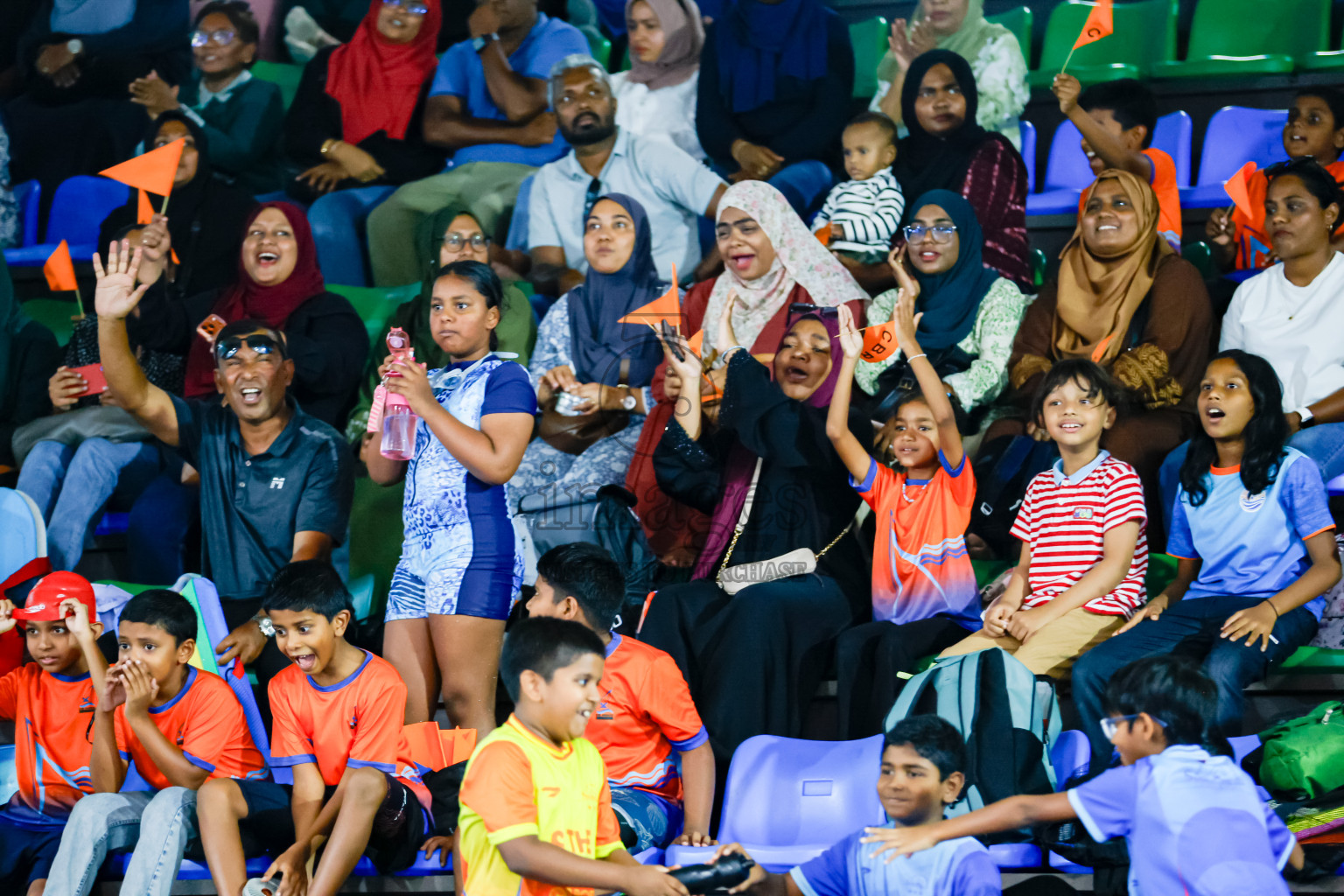 Day 4 of BML 6th National Kids Swimming Kids Festival 2025 held in Hulhumale', Maldives on Thursday, 6th November 2024. 
Photos: Hassan Simah / images.mv