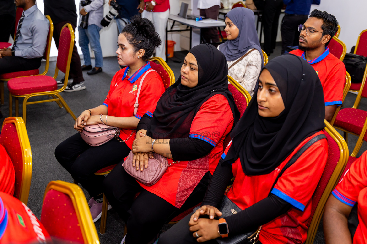 Logo Reveal and Launching Ceremony of the 7th Carrom World Cup 2025 was held in Boalhage, Male', Maldives on 1st September 2025. Photos: Nausham Waheed / images.mv
