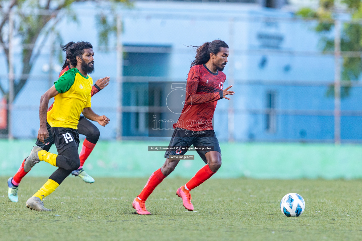 Little Town Sports vs  Lorenzo Sports Club in the 2nd Division 2022 on 16th July 2022, held in National Football Stadium, Male', Maldives Photos: Hassan Simah / Images.mv
