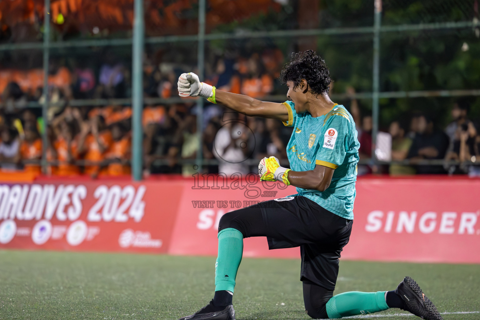 FSM vs Maldivian in Round of 16 of Club Maldives Cup 2024 held in Rehendi Futsal Ground, Hulhumale', Maldives on Monday, 7th October 2024. Photos: Ismail Thoriq / images.mv