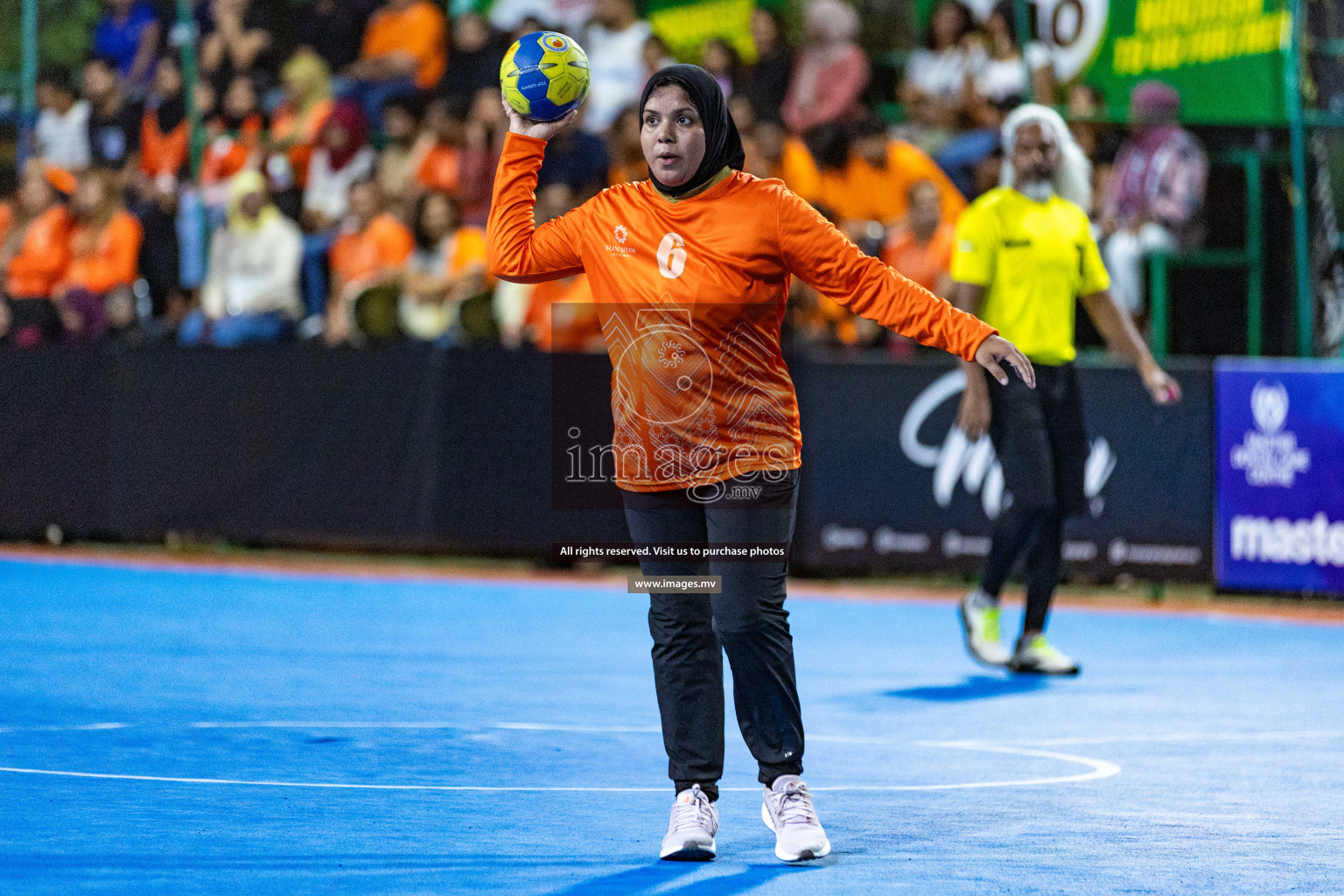 Day 2 of 7th Inter-Office/Company Handball Tournament 2023, held in Handball ground, Male', Maldives on Saturday, 17th September 2023 Photos: Nausham Waheed/ Images.mv