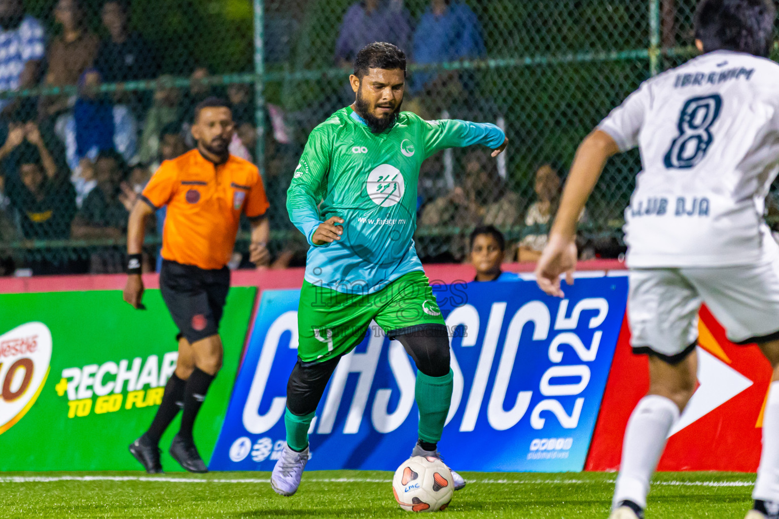 Club DJA vs MIARC in Club Maldives Cup Classic 2025 was held in Rehendi Futsal Ground, Hulhumale', Maldives on Saturday, 20th September 2025. Photos: Areef / images.mv