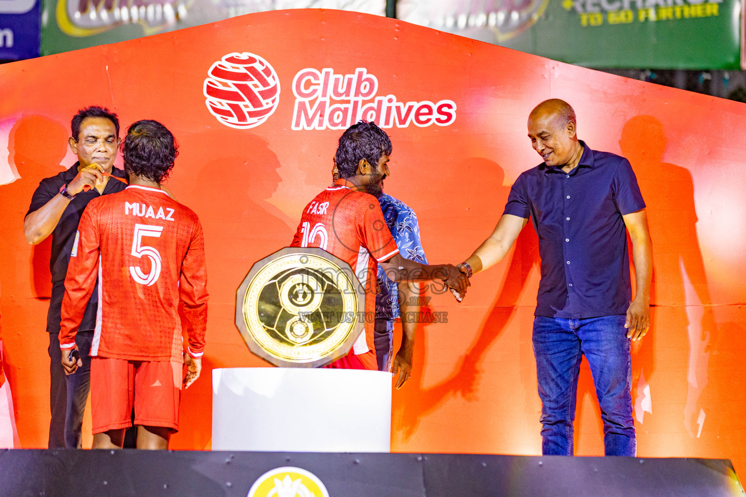 Road Recreation Club vs Club Combination SC Eydhafushi in Kings Cup Final of Club Maldives 2025 was held in Rehendhi Futsal Ground, Hulhumale', Maldives on Tuesday, 9th September 2025. Photos: Areef Adam / images.mv