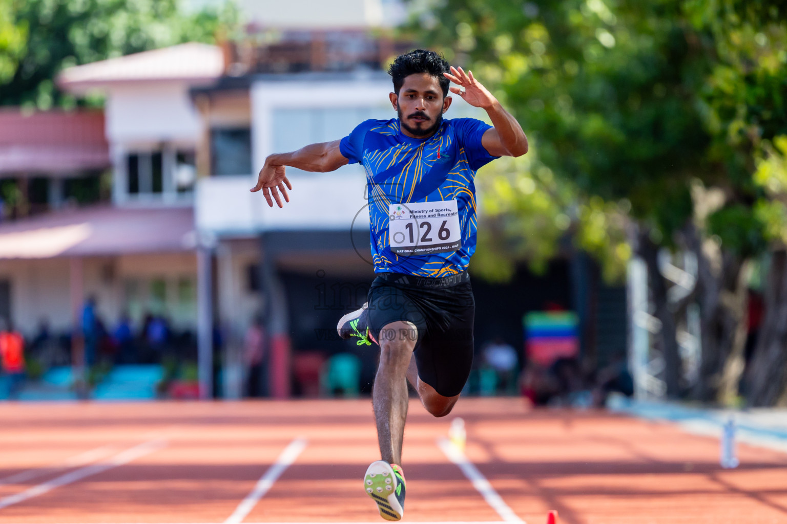 Day 1 of 33rd National Athletics Championship was held in Ekuveni Track at Male', Maldives on Thursday, 5th September 2024. Photos: Nausham Waheed / images.mv