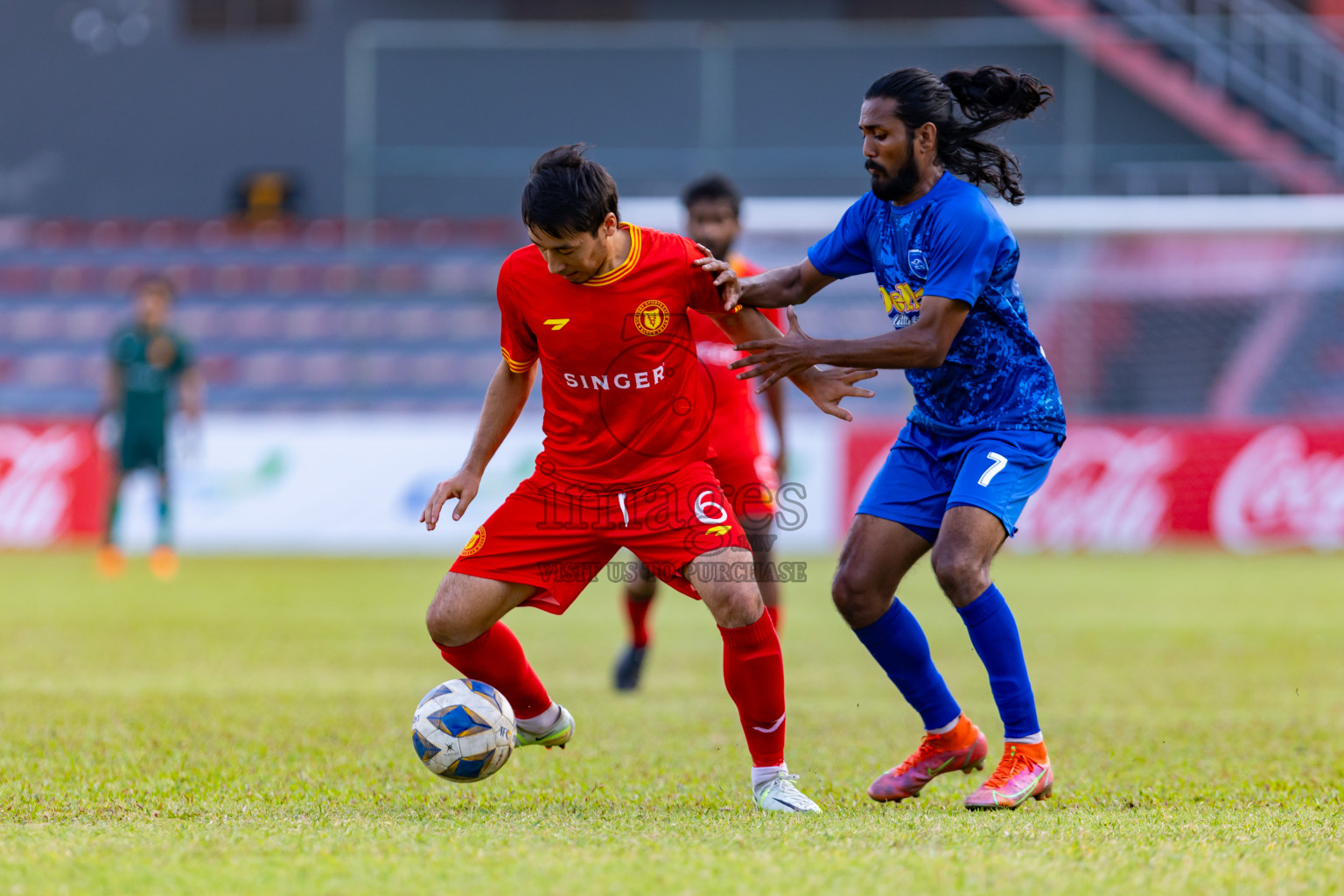 Victory SC vs Kuda Henveiru SC in the Quarter Final of Second Division 2023 in Male' Maldives on Wednesday, 7th February 2023. Photos: Nausham Waheed / images.mv