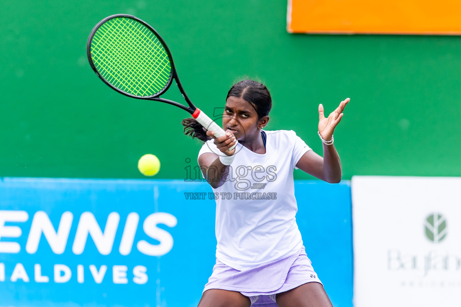 Day 7 of ATF Maldives Junior Open Tennis was held in Male' Tennis Court, Male', Maldives on Wednesday, 18th December 2024. Photos: Nausham Waheed/ images.mv