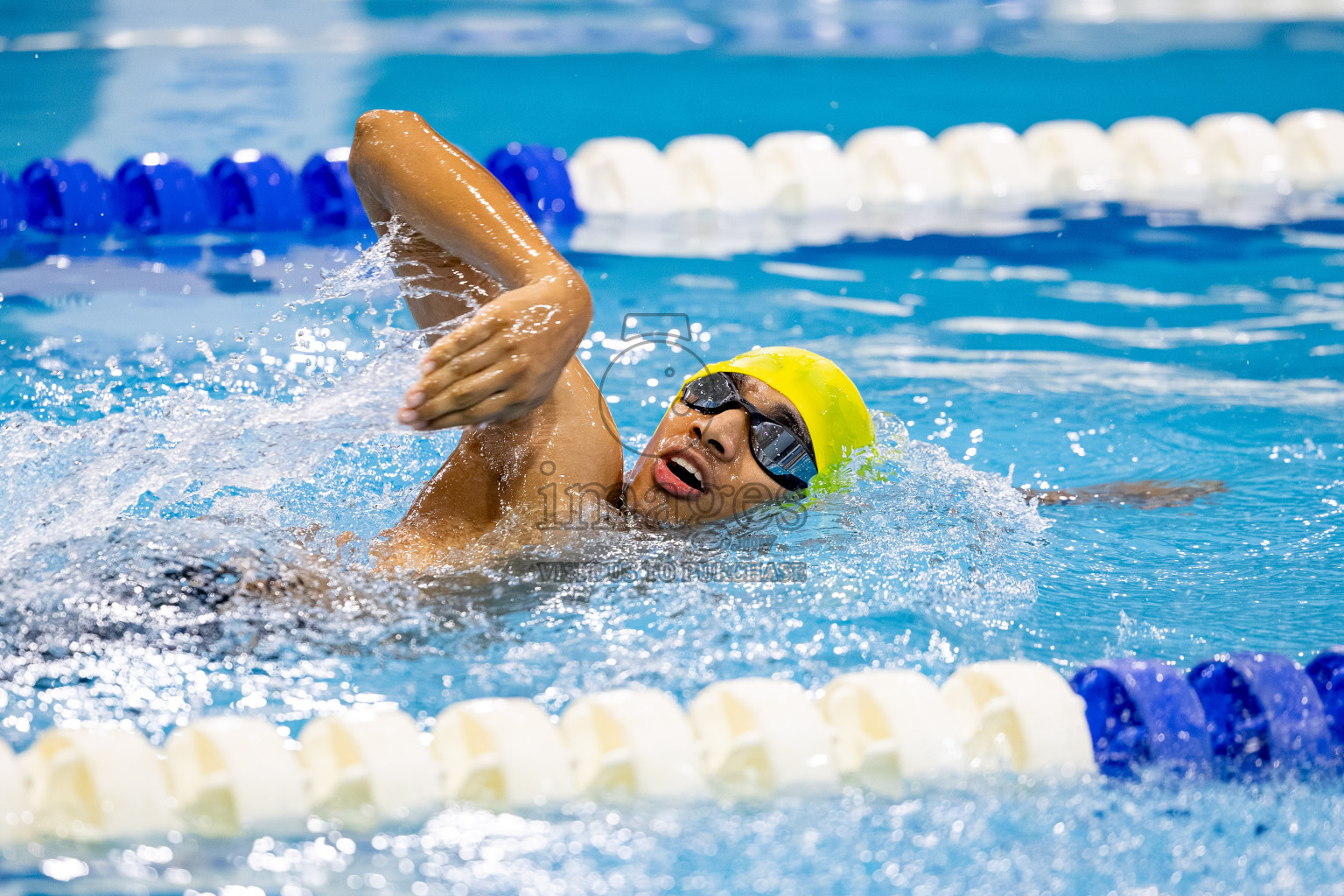 Day 5 of BML 21st Interschool Swimming Competition 2025 was held in Hulhumale' Swimming Pool, Hulhumale', Maldives on Wednesday, 15th October 2025. 
Photos: Hassan Simah / images.mv
