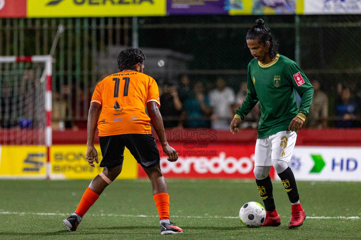 Th Thimarafushi vs Th Hirilandhoo in Day 3 of Golden Futsal Challenge 2024 was held on Wednesday, 17th January 2024, in Hulhumale', Maldives
Photos: Ismail Thoriq / images.mv