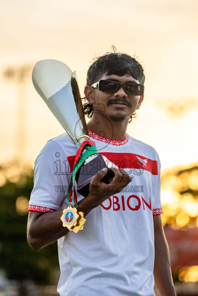 Day 3 of 33rd National Athletics Championship was held in Ekuveni Track at Male', Maldives on Saturday, 7th September 2024. Photos: Suaadh Abdul Sattar / images.mv