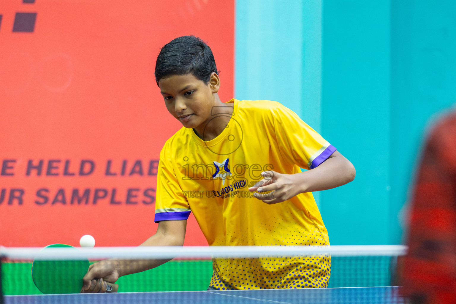 Day 3 of Interschool Table Tennis Tournament 2025 held at Male' TT Hall, Male', Maldives on Saturday, 17th May 2025. Photos By: Mohamed Mahfooz Moosa / images.mv