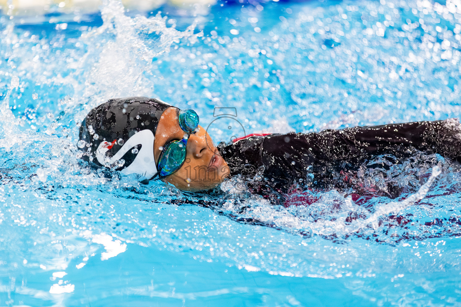 Day 2 of BML 6th National Kids Swimming Kids Festival 2025 held in Hulhumale', Maldives on Tuesday, 4th November 2024. Photos: Mohamed Mahfooz Moosa / images.mv