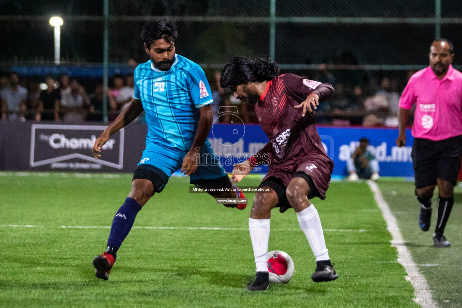 MACL vs Trade Club in Club Maldives Cup 2022 was held in Hulhumale', Maldives on Sunday, 9th October 2022. Photos: Hassan Simah / images.mv