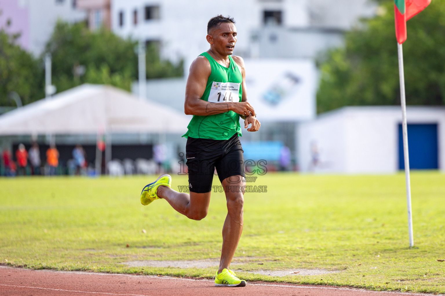 Day 3 of 33rd National Athletics Championship was held in Ekuveni Track at Male', Maldives on Saturday, 7th September 2024.
Photos: Suaadh Abdul Sattar / images.mv