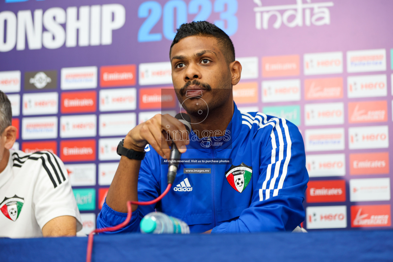 Saff Championship Final Pre-match press conference held in Sree Kanteerava Stadium, Bengaluru, India, on Monday, 3rd July 2023. Photos: Nausham Waheed / images.mv