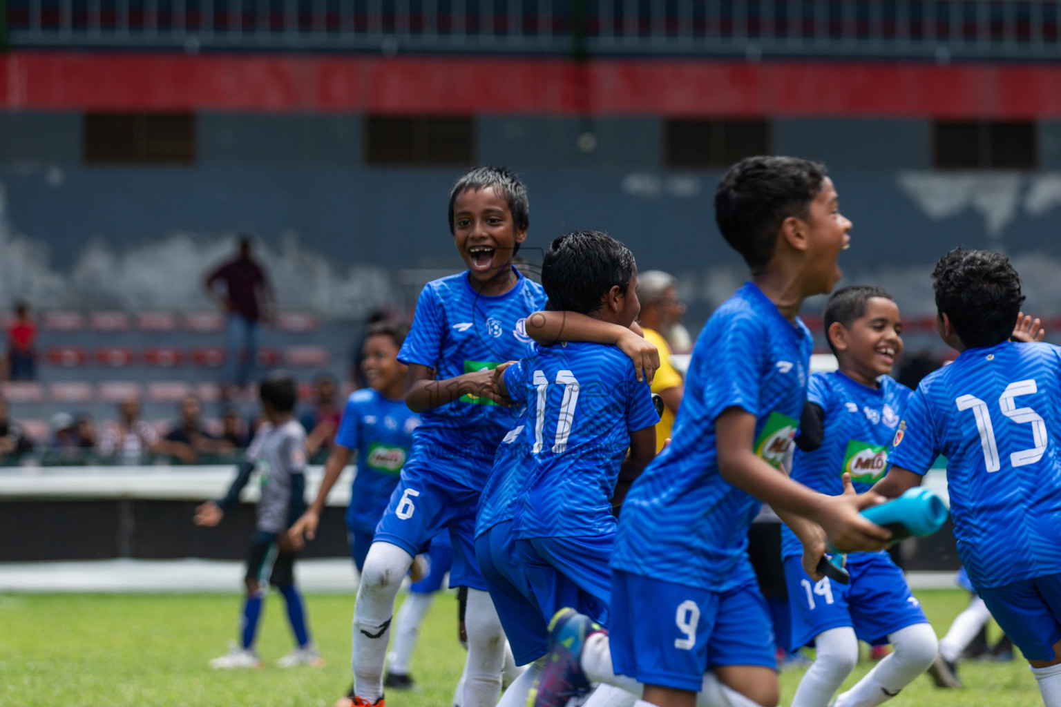 Day 2 of MILO Kids Football Fiesta was held at National Stadium in Male', Maldives on Saturday, 24th February 2024.