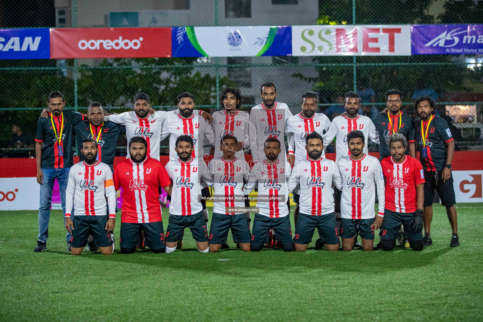 GA. Kondey vs GA. Kanduhulhudhoo in Day 2 of Golden Futsal Challenge 2023 on 06 February 2023 in Hulhumale, Male, Maldives