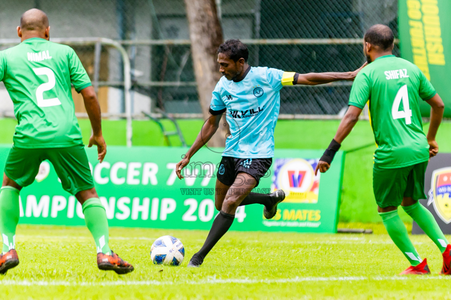 Day 1 of MILO Soccer 7 v 7 Championship 2024 was held at Henveiru Stadium in Male', Maldives on Thursday, 23rd April 2024. Photos: Nausham Waheed / images.mv