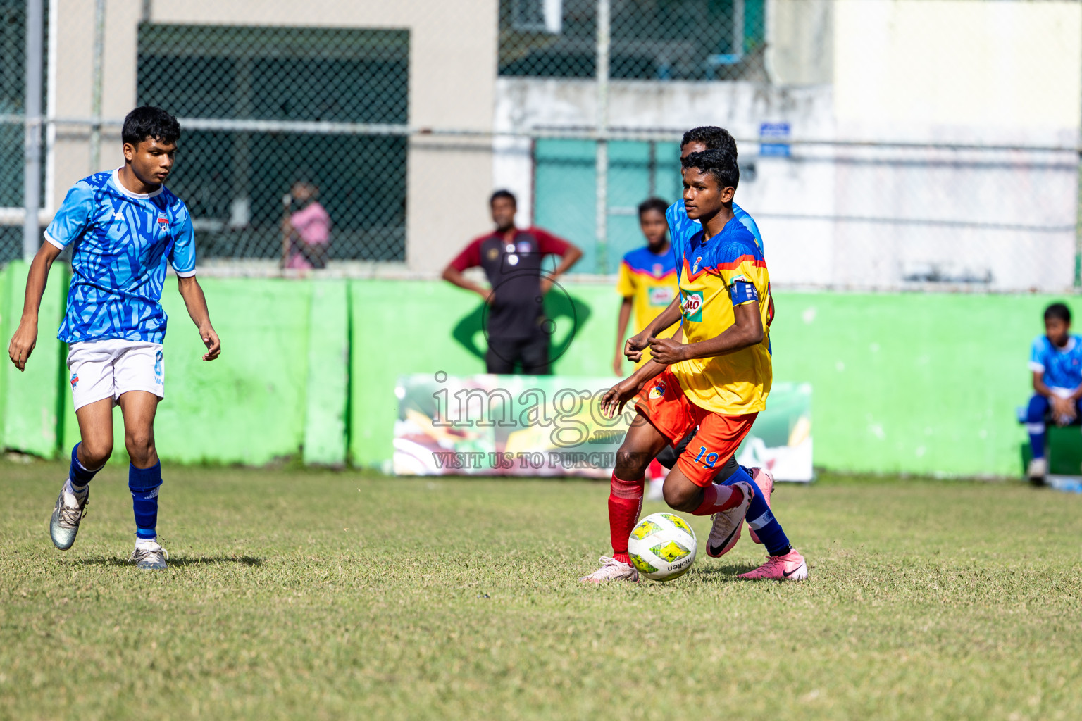 Day 4 of MILO Academy Championship 2024 (U-14) was held in Henveyru Stadium, Male', Maldives on Sunday, 3rd November 2024. 
Photos: Hassan Simah / Images.mv