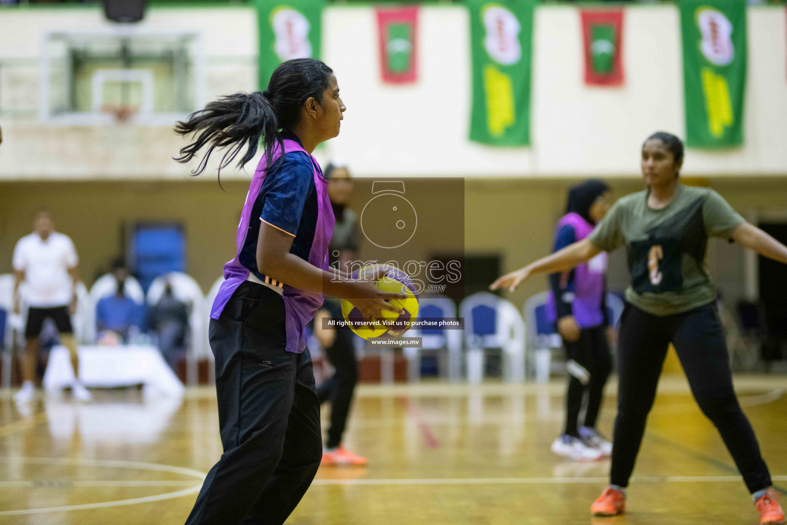 Milo National Netball Tournament 29th November 2021 at Social Center Indoor Court, Male, Maldives. Photos: Maanish/ Images Mv