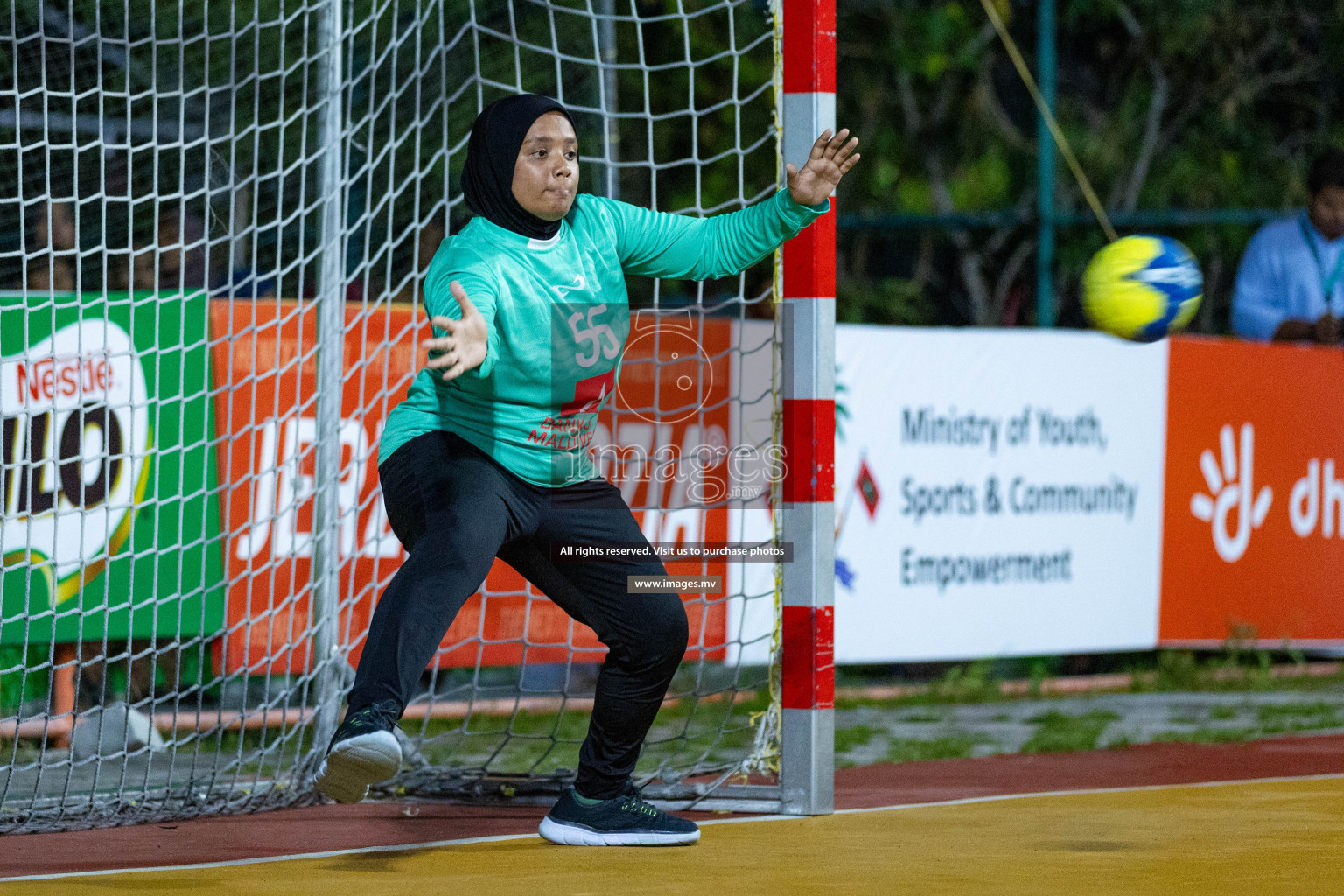 Day 1 of 7th Inter-Office/Company Handball Tournament 2023, held in Handball ground, Male', Maldives on Friday, 16th September 2023 Photos: Nausham Waheed/ Images.mv