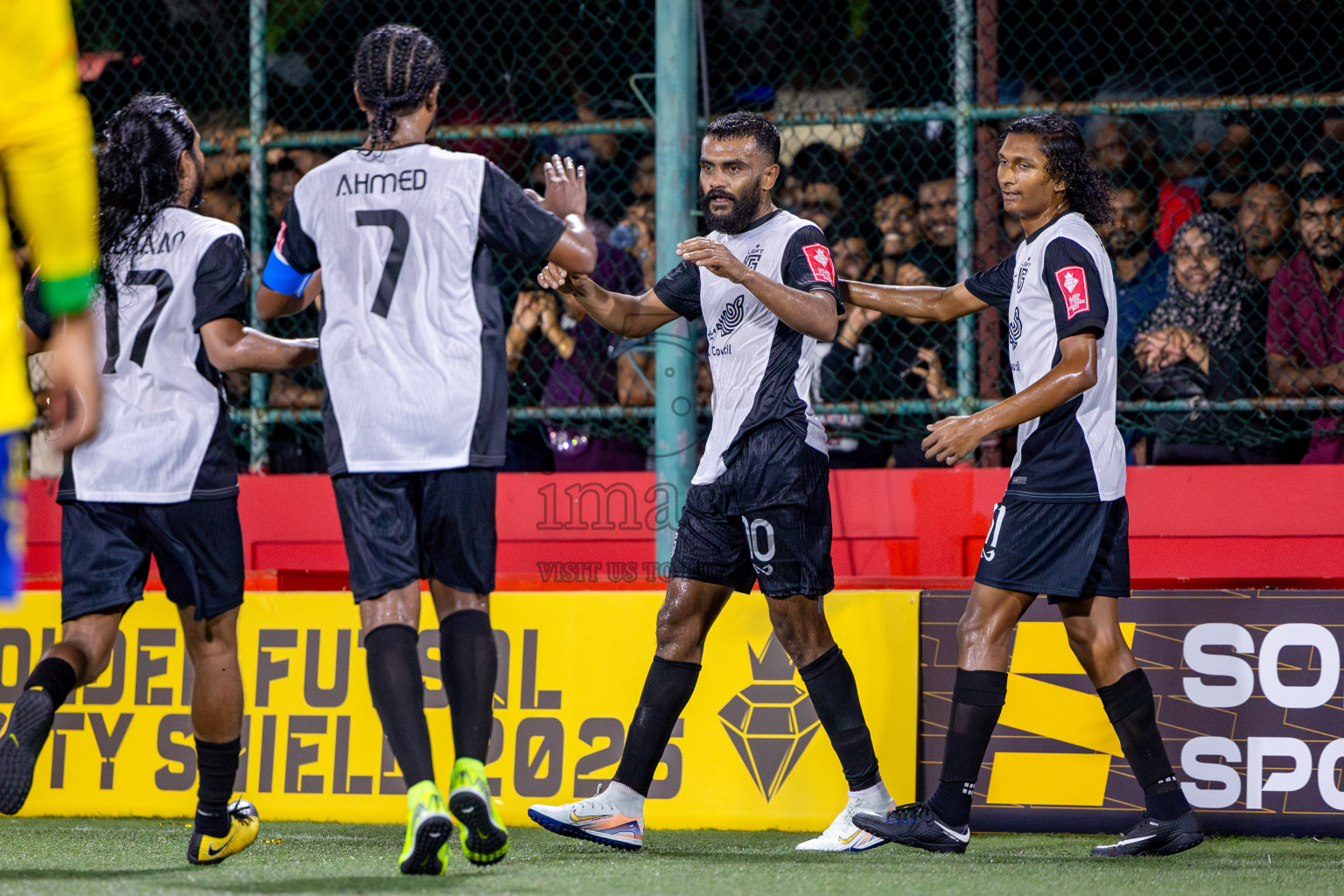 Opening of Golden Futsal Challenge 2025 with Charity Shield Match between L.Gan vs B.Eydhafushi was held on Saturday, 4th January 2025, in Hulhumale', Maldives Photos: Nausham Waheed , Ismail Thoriq / images.mv