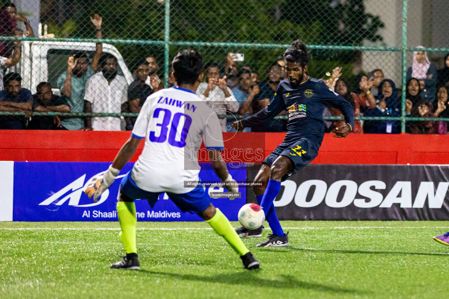 HA. Hoarafushi vs HA. Ihavandhoo in Day 6 of Golden Futsal Challenge 2023 on 10 February 2023 in Hulhumale, Male, Maldives