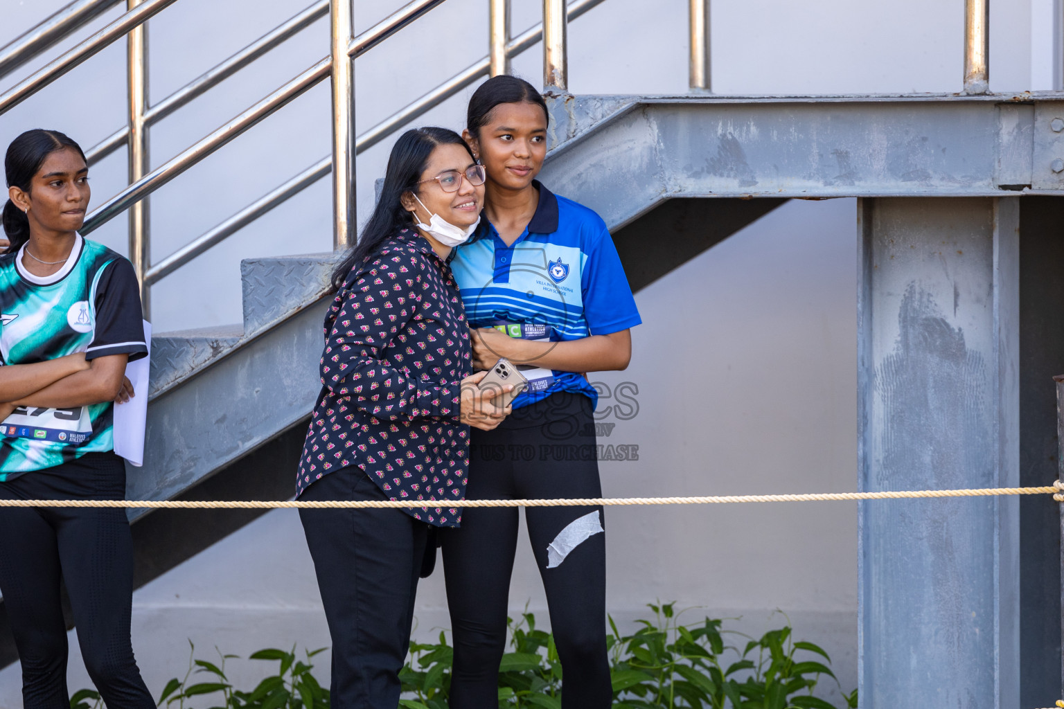 Day 6 of MWSC Interschool Athletics Championships 2024 held in Hulhumale Running Track, Hulhumale, Maldives on Thursday, 14th November 2024. Photos by: Ismail Thoriq / Images.mv