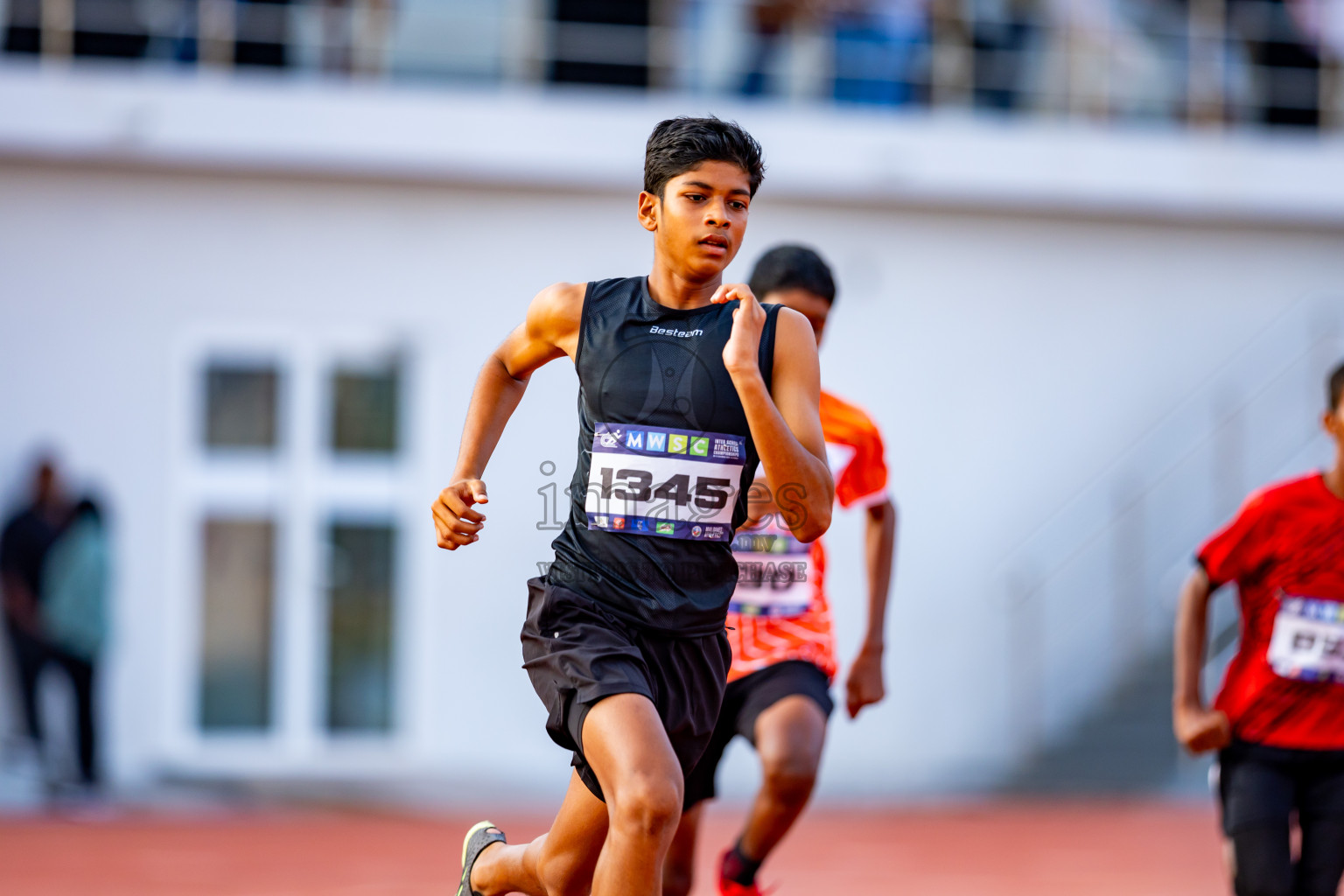 Day 5 of MWSC Interschool Athletics Championships 2024 held in Hulhumale Running Track, Hulhumale, Maldives on Wednesday, 13th November 2024. Photos by: Nausham Waheed / Images.mv