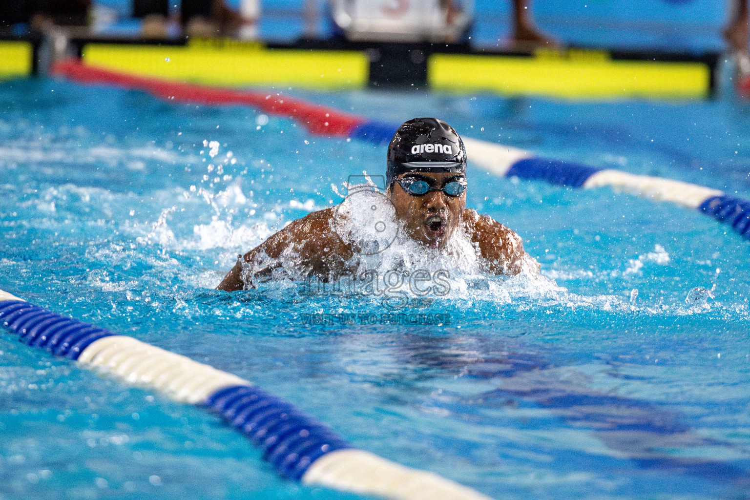 Day 5 of National Swimming Competition 2024 held in Hulhumale', Maldives on Tuesday, 17th December 2024. 
Photos: Hassan Simah / images.mv