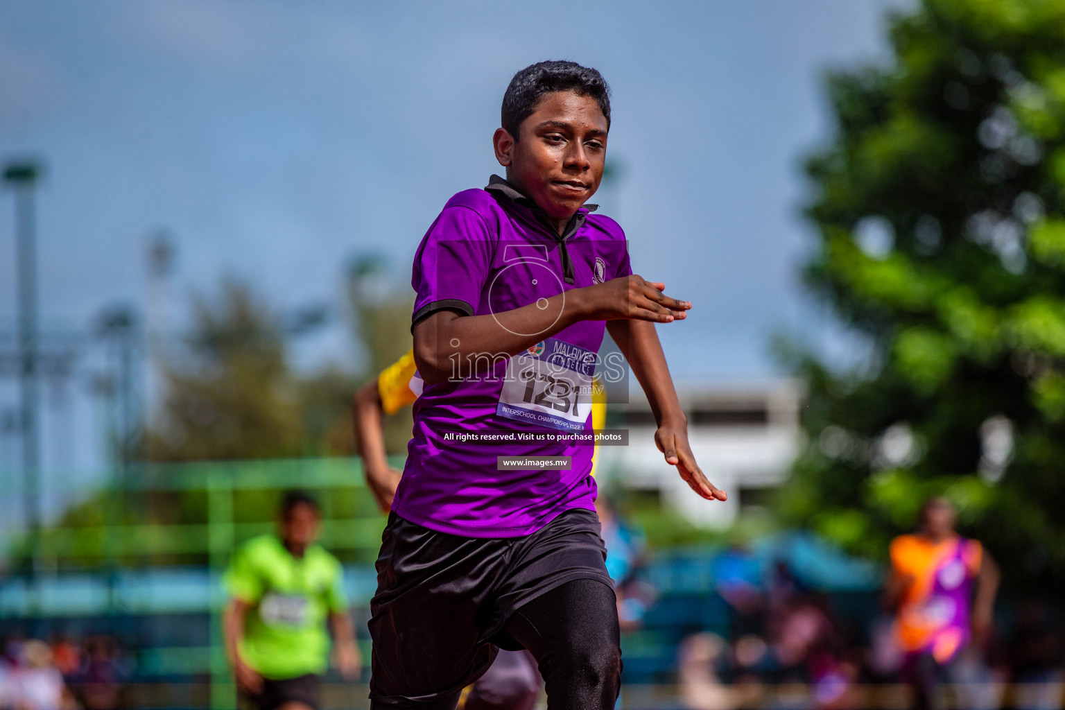 Day 2 of Inter-School Athletics Championship held in Male', Maldives on 24th May 2022. Photos by: Nausham Waheed / images.mv