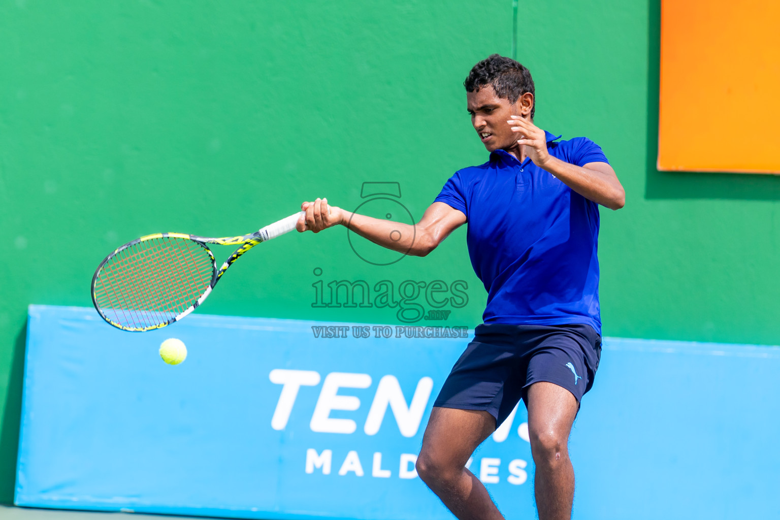 Day 9 of ATF Maldives Junior Open Tennis was held in Male' Tennis Court, Male', Maldives on Friday, 20th December 2024. Photos: Nausham Waheed/ images.mv