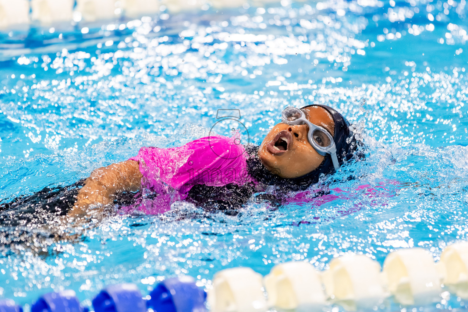 Day 2 of BML 6th National Kids Swimming Kids Festival 2025 held in Hulhumale', Maldives on Tuesday, 4th November 2024. Photos: Mohamed Mahfooz Moosa / images.mv