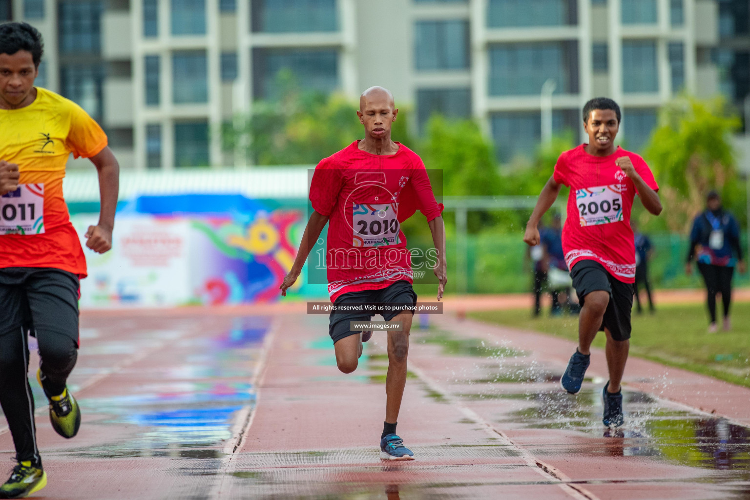 Day one of Inter School Athletics Championship 2023 was held at Hulhumale' Running Track at Hulhumale', Maldives on Saturday, 14th May 2023. Photos: Nausham Waheed / images.mv