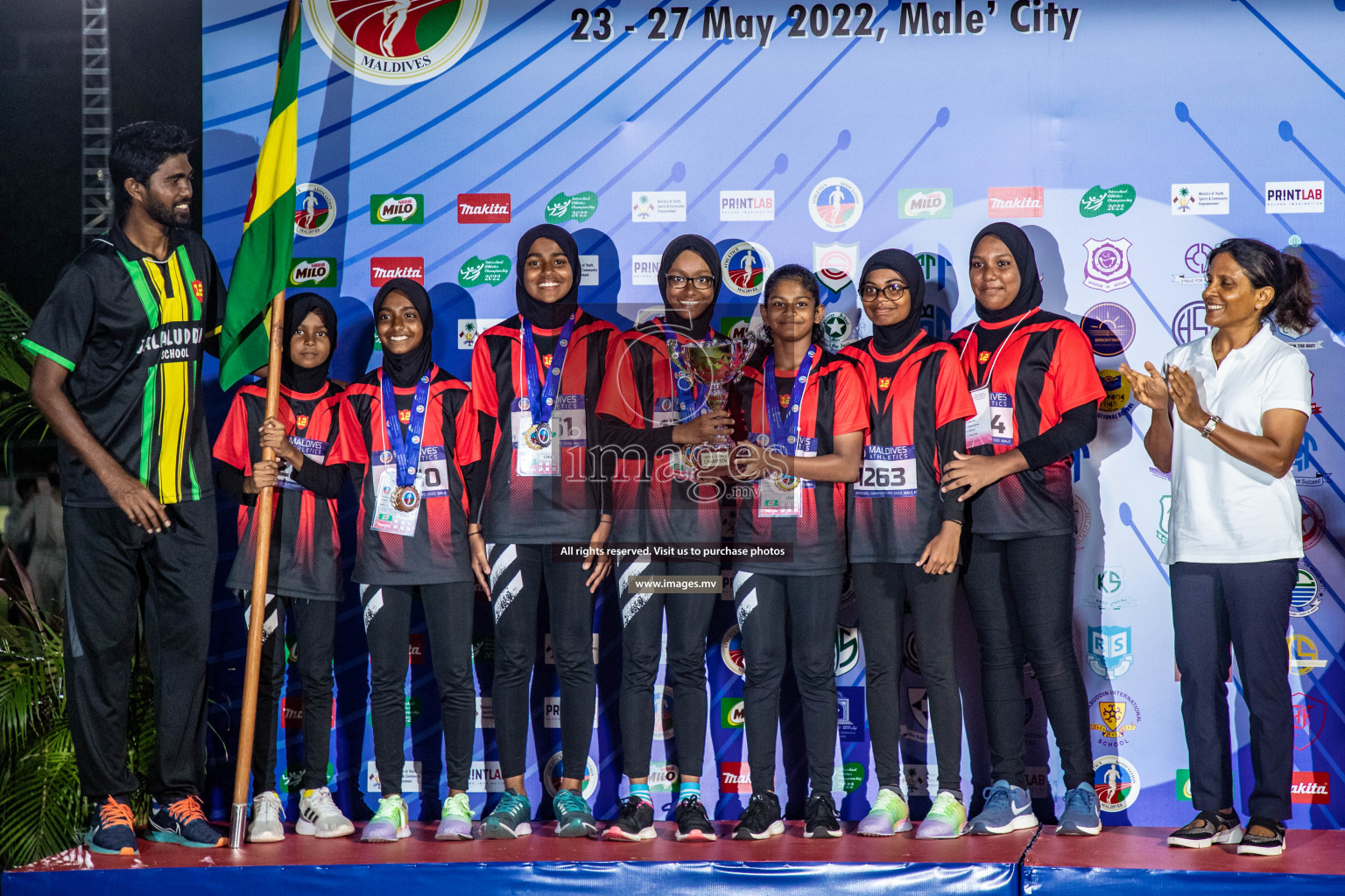 Day 5 of Inter-School Athletics Championship held in Male', Maldives on 27th May 2022. Photos by:Maanish / images.mv