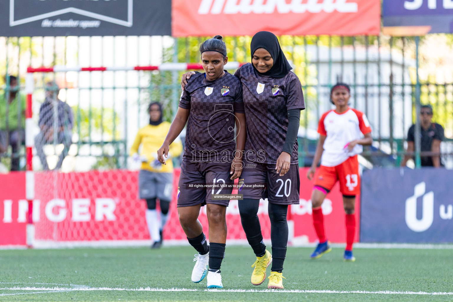 DSC vs Fenaka in Eighteen Thirty 2023 held in Hulhumale, Maldives, on Monday, 14th August 2023. Photos: Nausham Waheed / images.mv