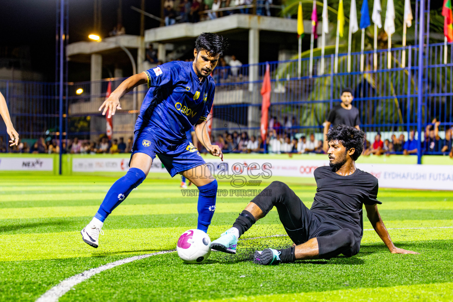 BK Sports Club vs United V in Day 2 of Eydhafushi Futsal Cup 2024 was held on Tuesday, 9th April 2024, in B Eydhafushi, Maldives Photos: Nausham Waheed / images.mv