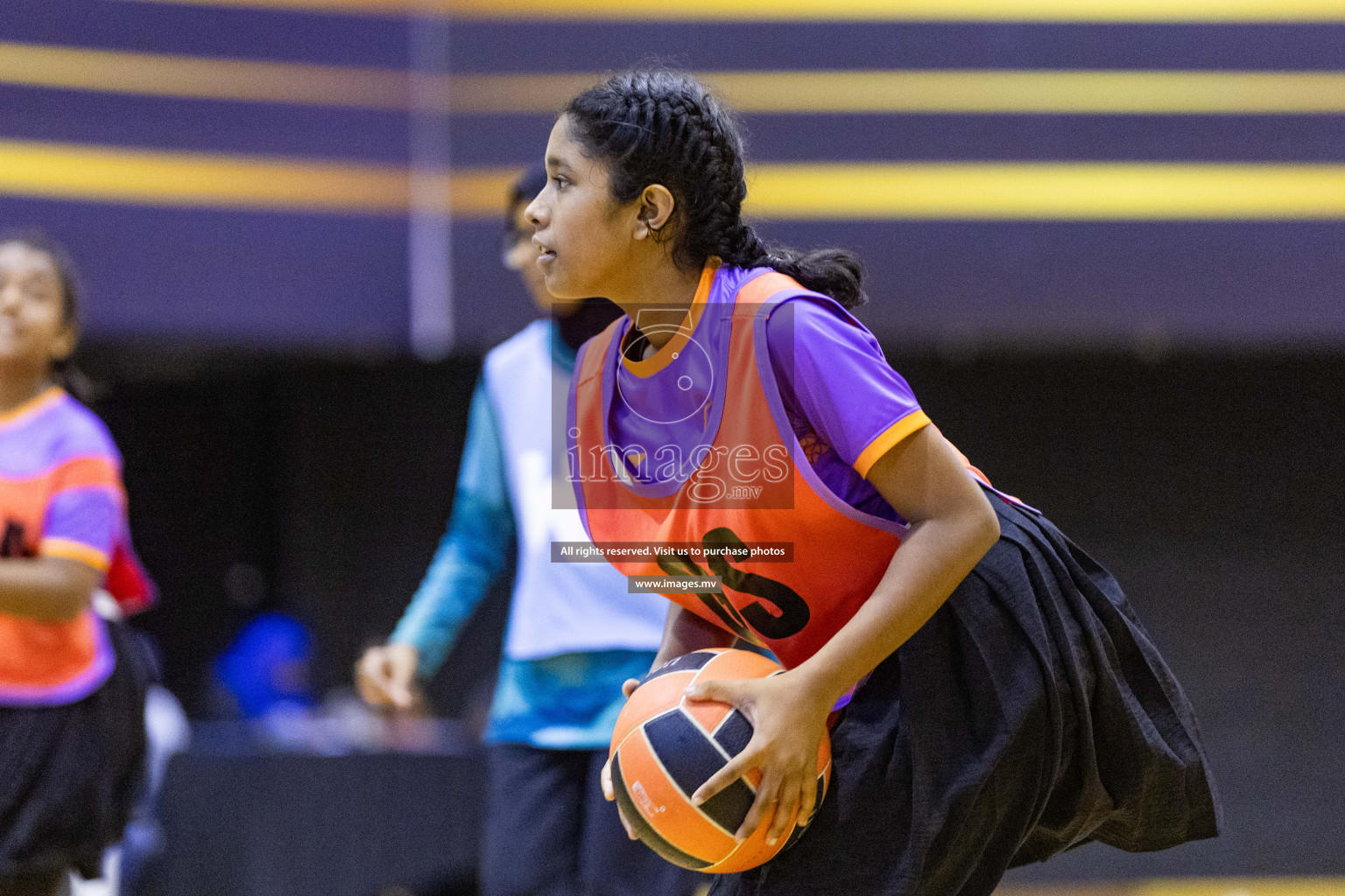 Day3 of 24th Interschool Netball Tournament 2023 was held in Social Center, Male', Maldives on 29th October 2023. Photos: Nausham Waheed, Mohamed Mahfooz Moosa / images.mv