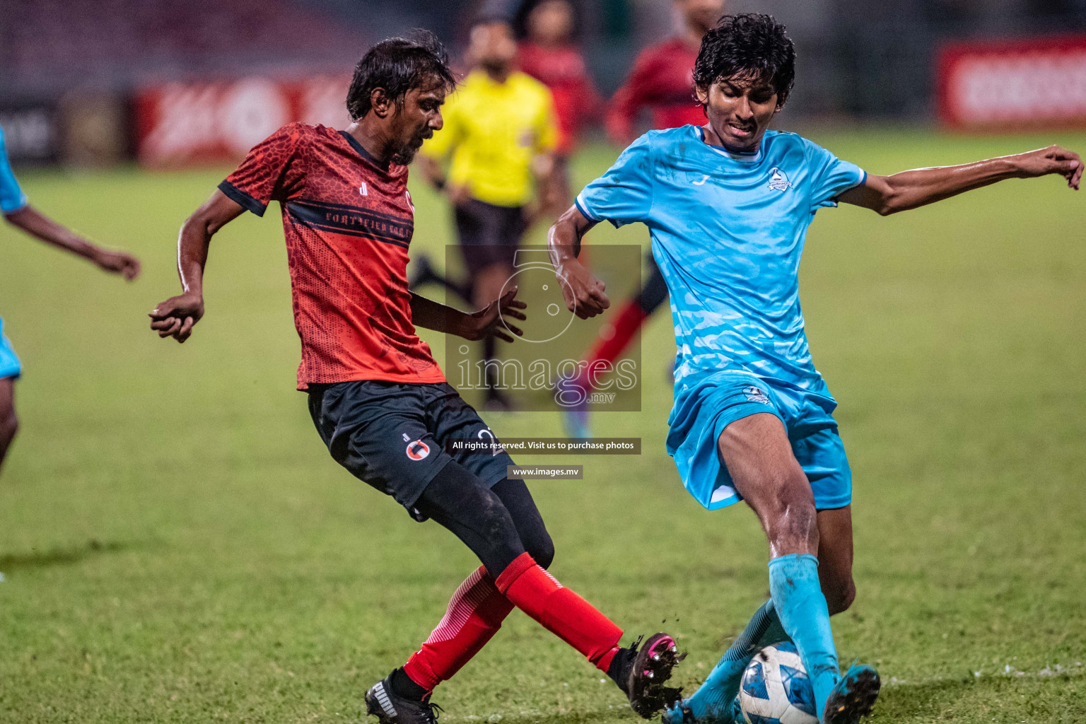 Lorenzo vs Mahibadhoo in the 2nd Division 2022 on 23rd July 2022, held in National Football Stadium, Male', Maldives Photos: Nausham Waheed / Images.mv
