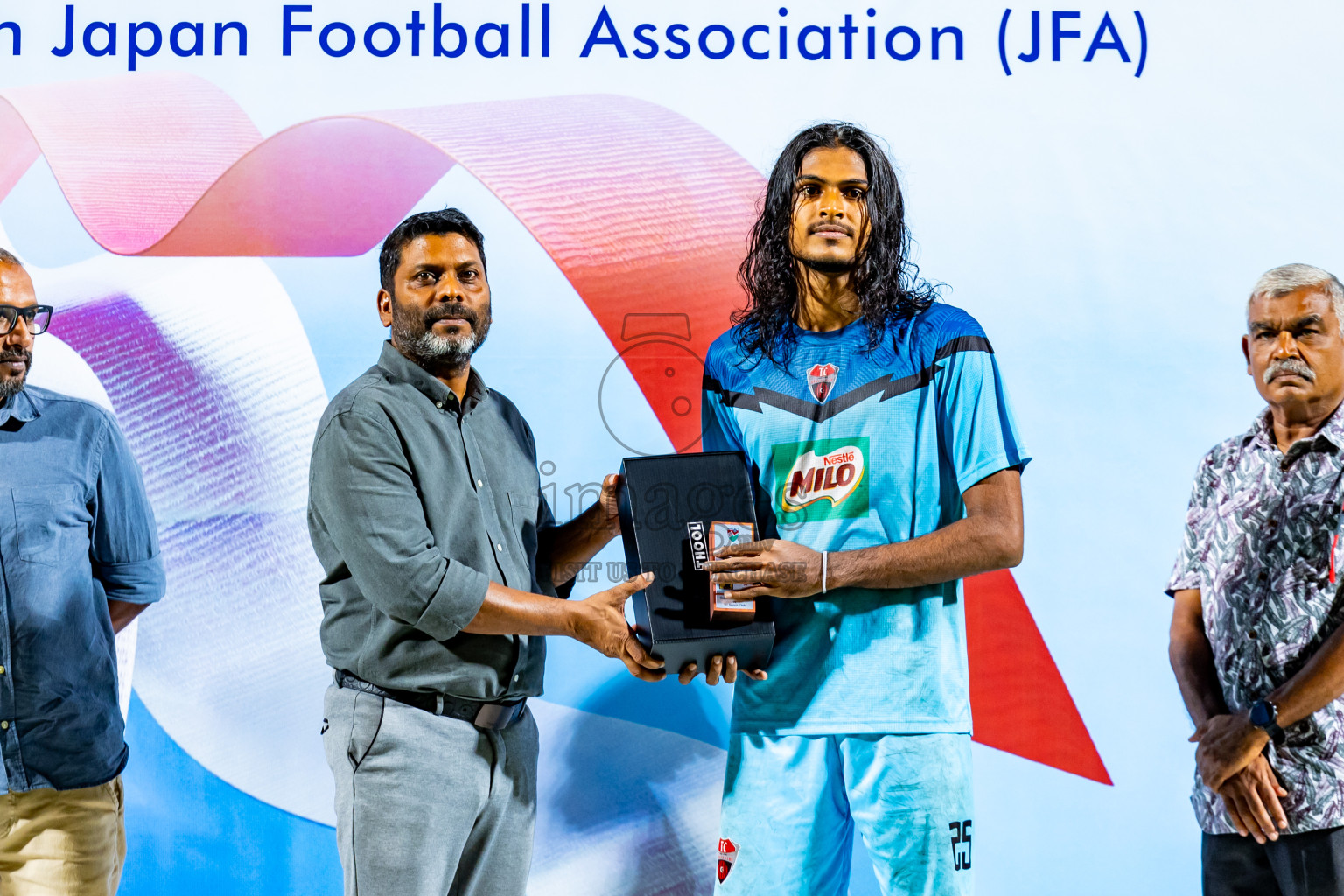 Super United Sports vs TC Sports Club in the Final of Under 19 Youth Championship 2024 was held at National Stadium in Male', Maldives on Monday, 1st July 2024. Photos: Nausham Waheed / images.mv