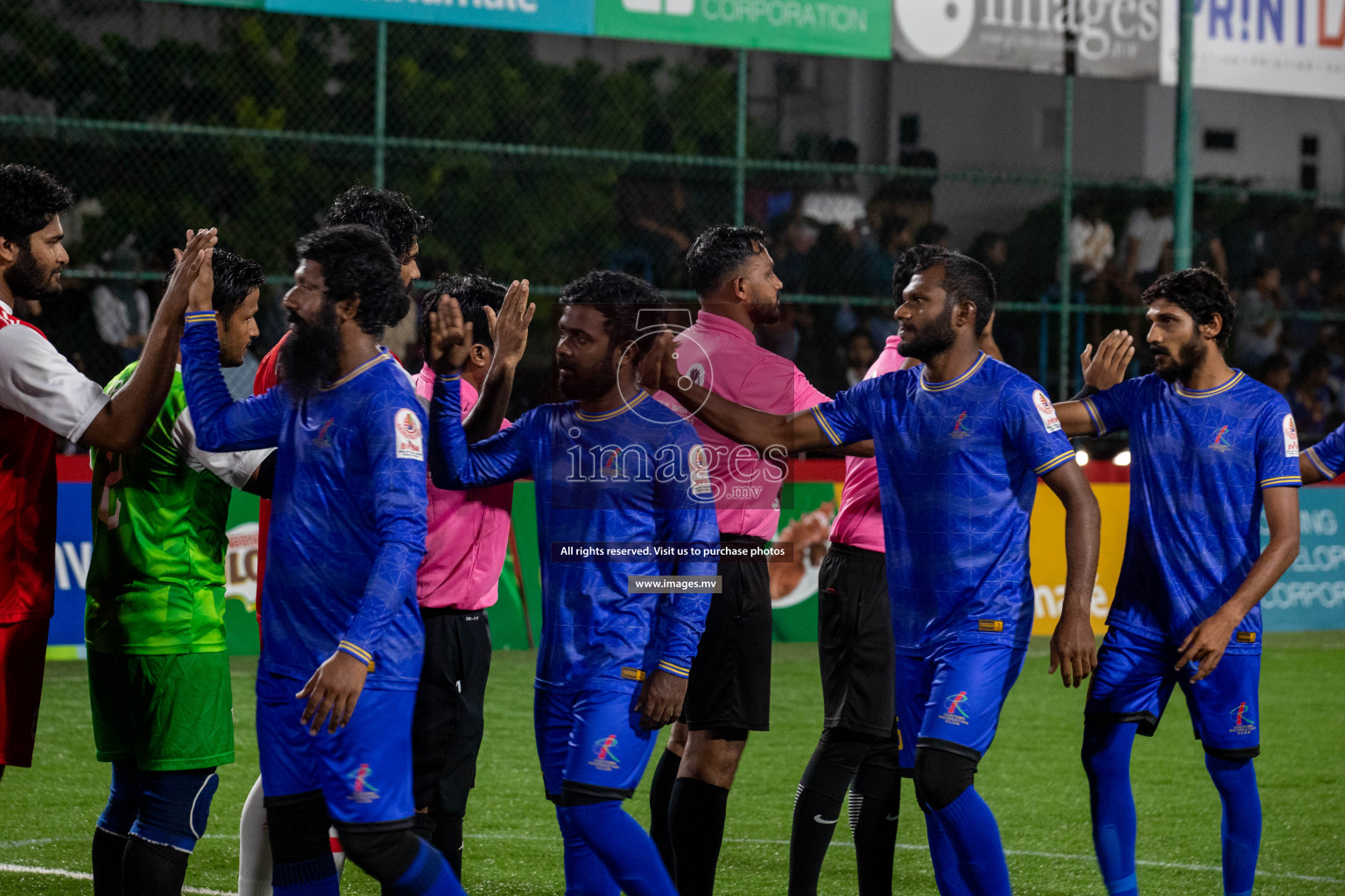 Customs RC vs Club Aasandha in Club Maldives Cup 2022 was held in Hulhumale', Maldives on Saturday, 15th October 2022. Photos: Hassan Simah/ images.mv