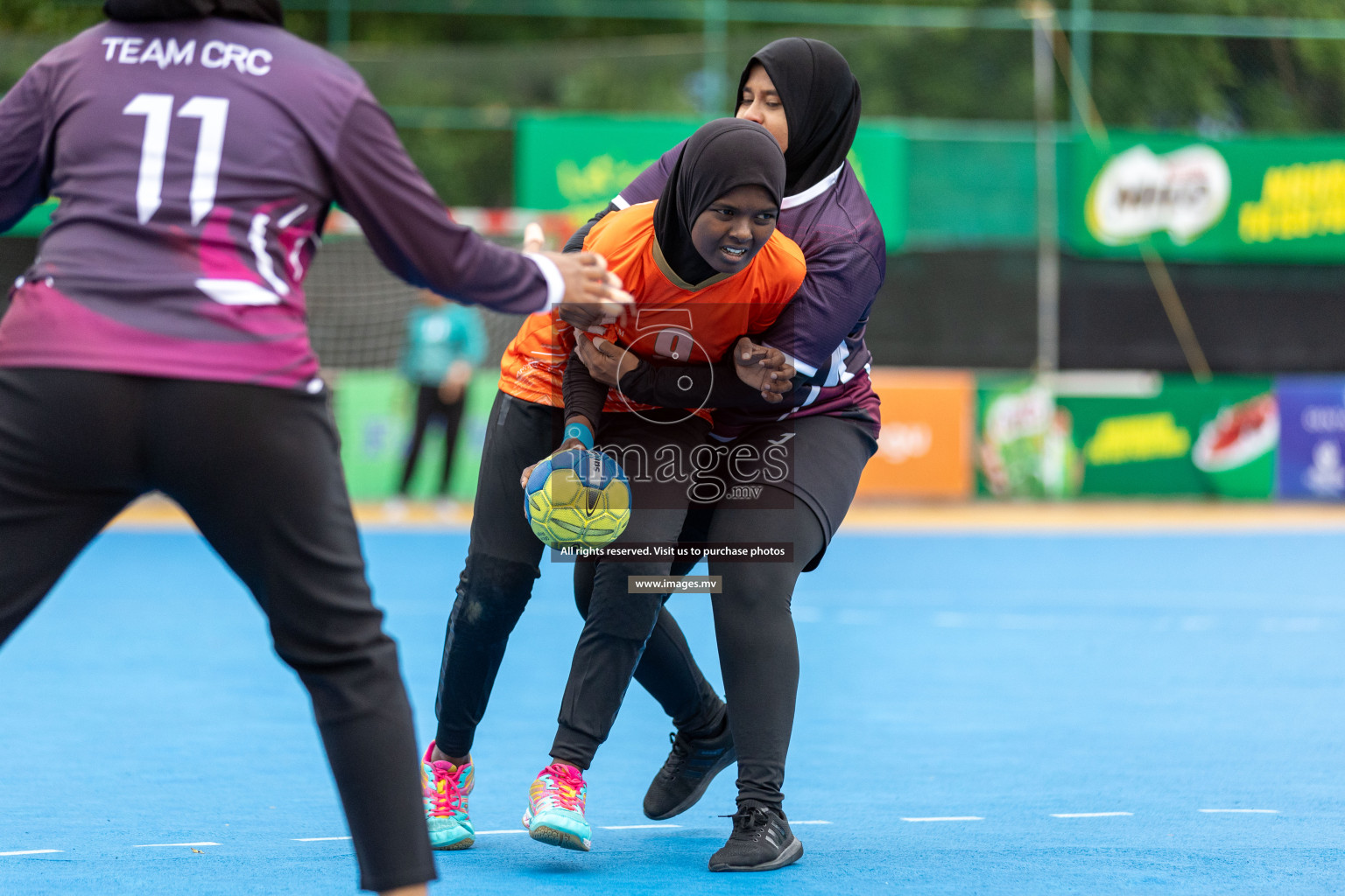 Day 5 of 7th Inter-Office/Company Handball Tournament 2023, held in Handball ground, Male', Maldives on Tuesday, 19th September 2023 Photos: Nausham Waheed/ Images.mv