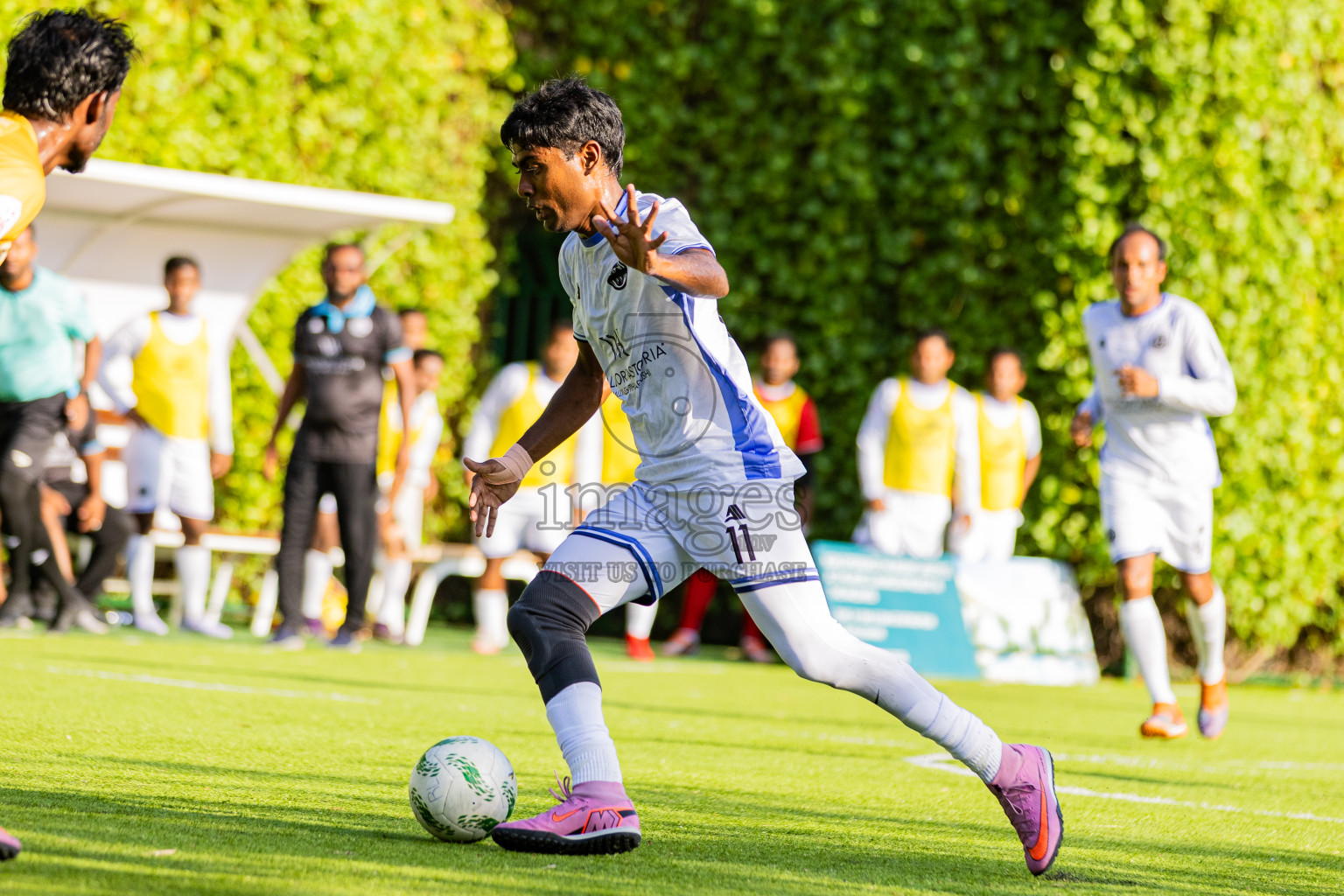 Waldorf Astoria vs Jumeirah Olhaheli in Resort Super League 2025 was held on Tuesday, 28th October 2025 in Jumeirah Olhaheli Island Maldives, Photos: Areef Adam / images.mv