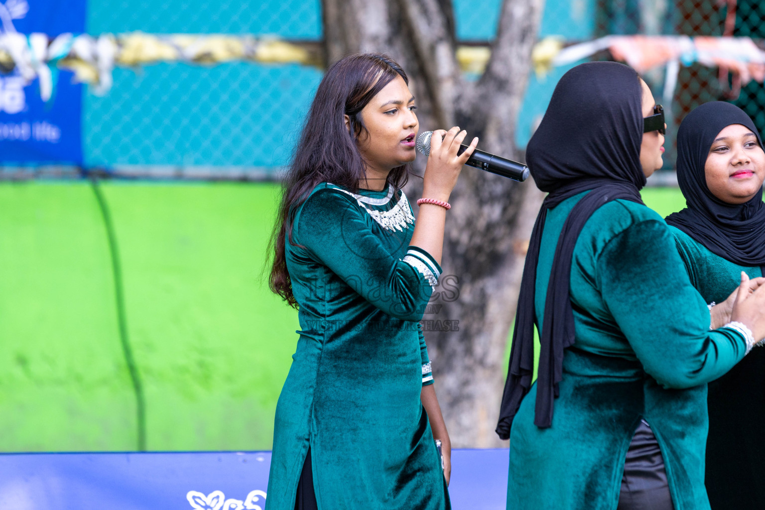 Day 3 of Nestle' Kids Netball Fiesta 2023 held in Henveyru Stadium, Male', Maldives on Saturday, 2nd December 2023. Photos by Nausham Waheed / Images.mv