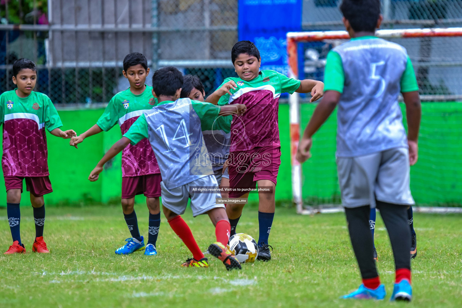 Day 1 of Milo Kids Football Fiesta 2022 was held in Male', Maldives on 19th October 2022. Photos: Nausham Waheed/ images.mv