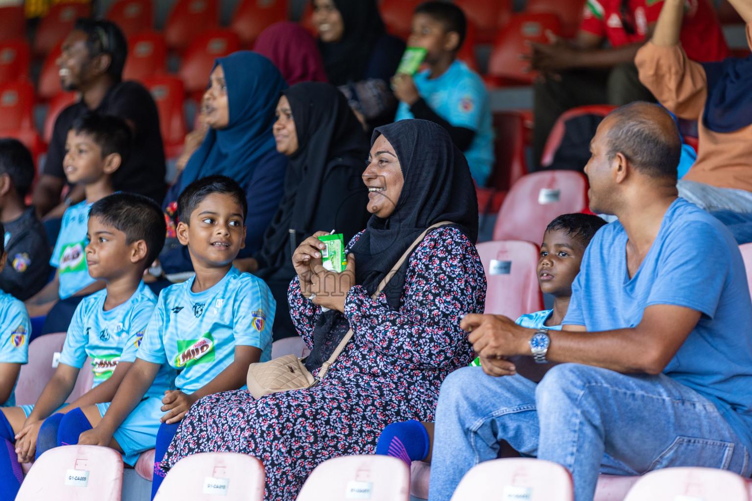 Day 2 of MILO Kids Football Fiesta was held at National Stadium in Male', Maldives on Saturday, 24th February 2024.