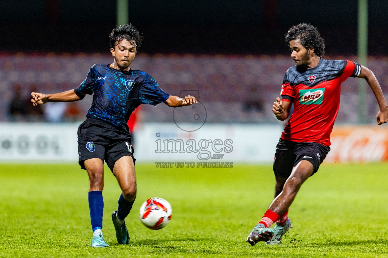 Super United Sports vs TC Sports Club in the Final of Under 19 Youth Championship 2024 was held at National Stadium in Male', Maldives on Monday, 1st July 2024. Photos: Nausham Waheed / images.mv