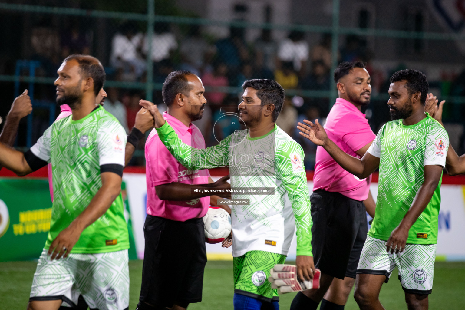 Club AVSEC vs TEAM DJA in Club Maldives Cup 2022 was held in Hulhumale', Maldives on Sunday, 9th October 2022. Photos: Hassan Simah / images.mv