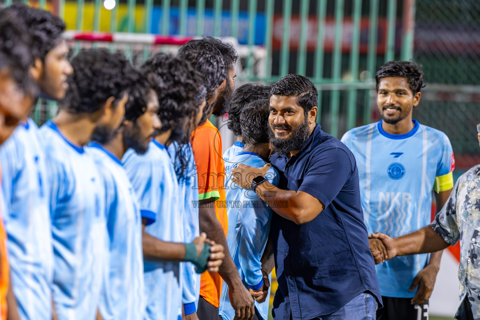 HDh Naivaadhoo vs HDh Neykurendhoo in Haa Dhaalu Atoll Finals Day 28 of Golden Futsal Challenge 2025 was held on Saturday , 1st February 2025, in Hulhumale', Maldives. Photos: Ismail Thoriq / images.mv