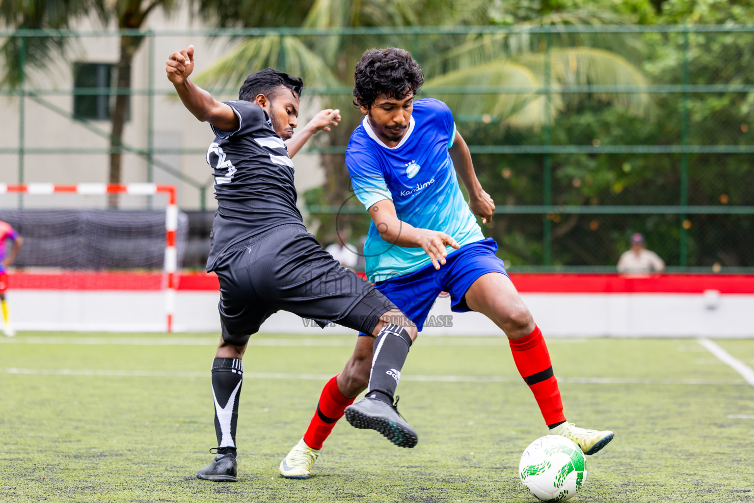 Iruveli vs Kandima in Day 5 of Resort League 2025 (Dhaalu Zone) was held on Monday, 19th May 2025 in Niyama Private island, Dhaalu Atoll, Maldives. Photos: Nausham Waheed / images.mv